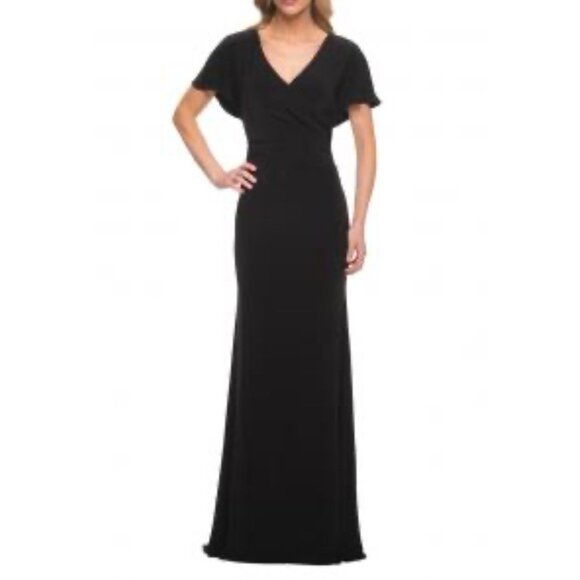 American Living Ralph Lauren Dress Black 12 Wedding Party Stretch Cruise NWT - Picture 1 of 7